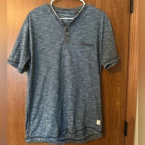 Men's Heathered Blue Short Sleeve Tee